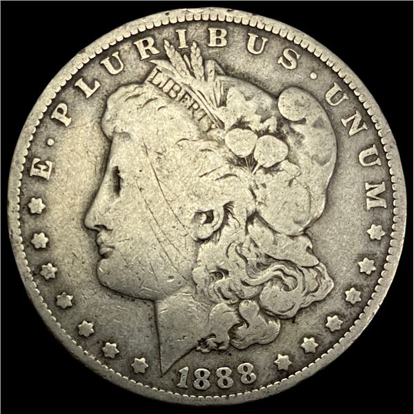 1888-O Hot Lips Silver Morgan Dollar NICELY CIRCULATED