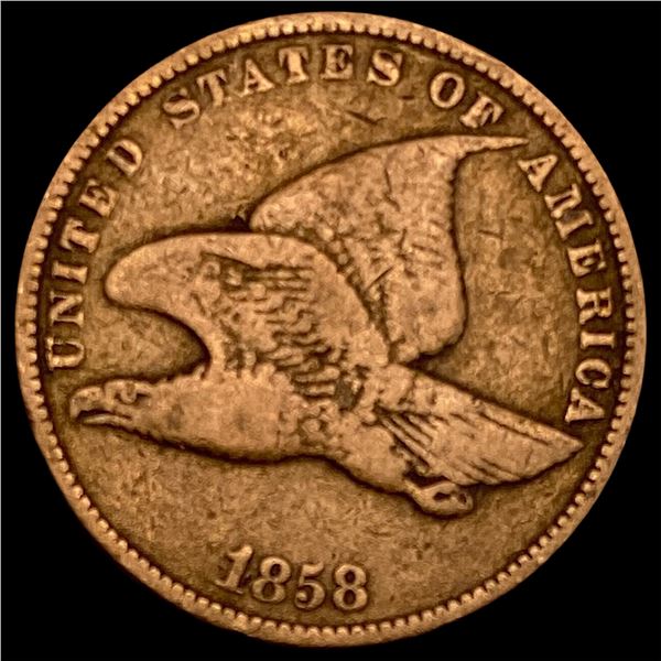 1858 Flying Eagle Cent LIGHTLY CIRCULATED