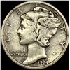 Image 1 : 1924-D Silver Mercury Dime LIGHTLY CIRCULATED