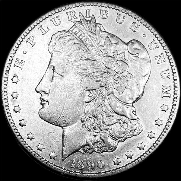 1890-CC Silver Morgan Dollar CLOSELY  UNCIRCULATED