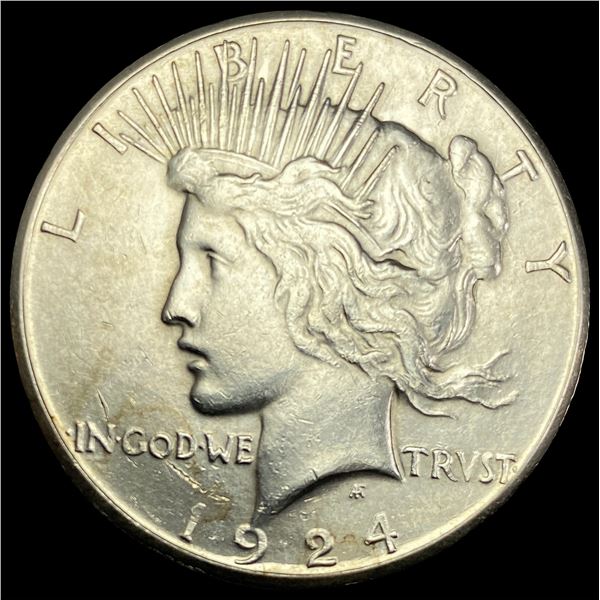 1924-S Silver Peace Dollar UNCIRCULATED