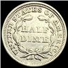 Image 2 : 1854 Seated Liberty Half Dime CLOSELY UNCIRCULATED