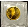 Image 2 : 1999 Singapore 1/20oz Gold $5 Rabbit CHOICE  PROOF