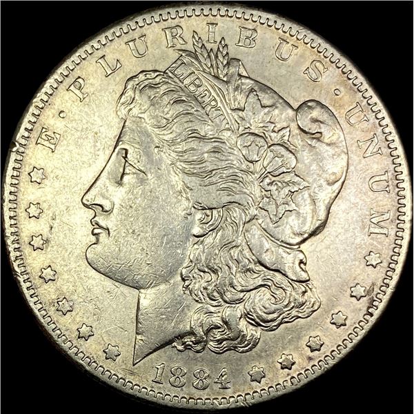 1884-S Silver Morgan Dollar NEARLY  UNCIRCULATED