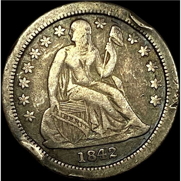 1842-O Seated Liberty Dime HIGH GRADE