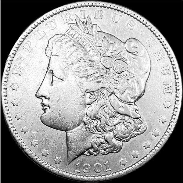 1901 Morgan Silver Dollar NEARLY UNCIRCULATED