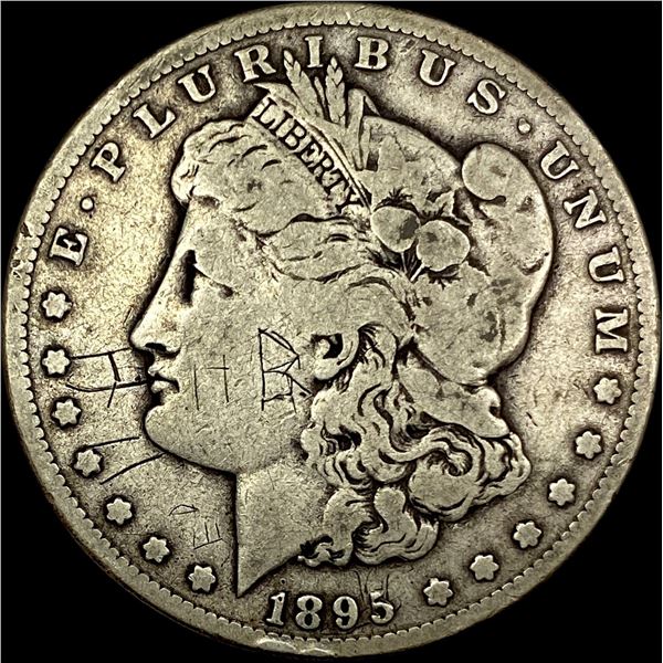 1895-S Silver Morgan Dollar NICELY CIRCULATED