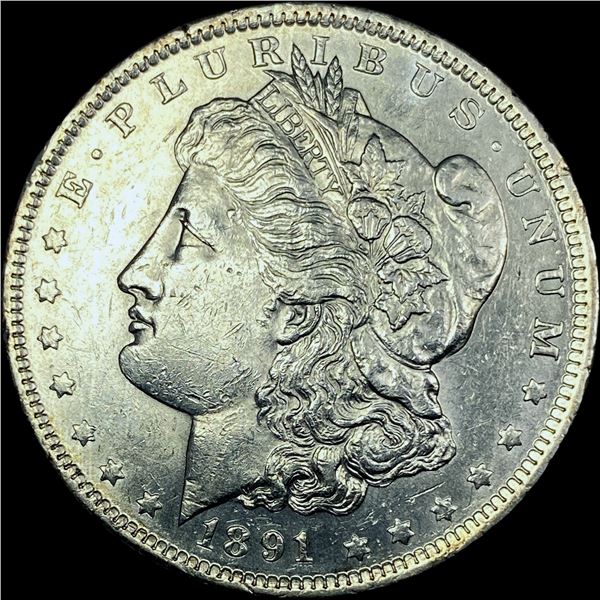 1891-O Morgan Silver Dollar CHOICE AU
