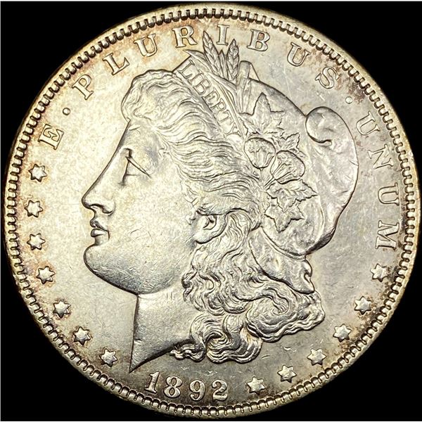1892 Silver Morgan Dollar CLOSELY  UNCIRCULATED