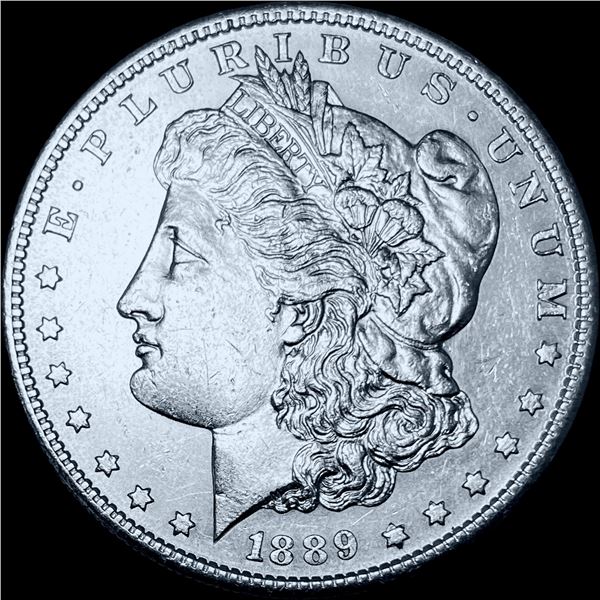 1889-S Silver Morgan Dollar CHOICE AU