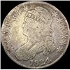 Image 1 : 1824 Capped Bust Half Dollar LIGHTLY  CIRCULATED
