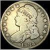 Image 1 : 1834 Capped Bust Half Dollar LIGHTLY  CIRCULATED