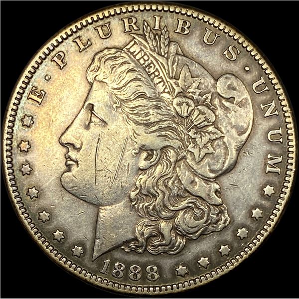 1888-S Silver Morgan Dollar NEARLY  UNCIRCULATED