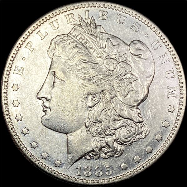 1885-S Silver Morgan Dollar CLOSELY  UNCIRCULATED