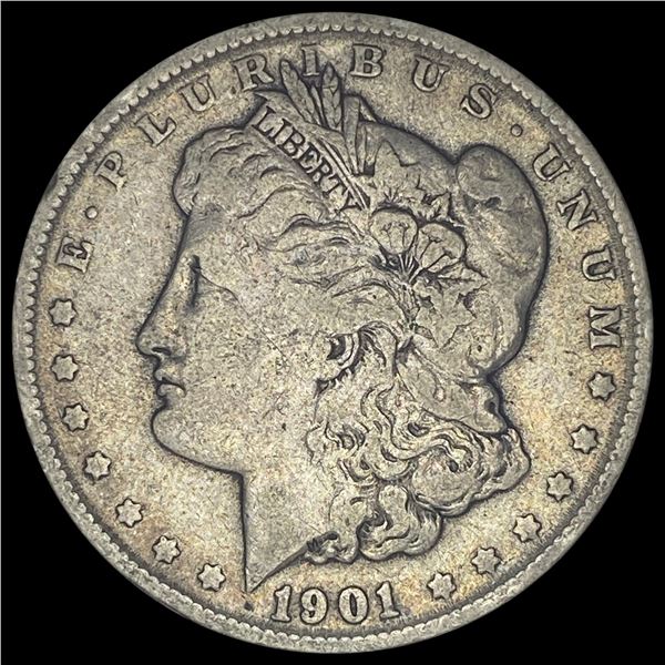 1901 Morgan Silver Dollar LIGHTLY CIRCULATED