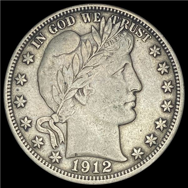 1912 Barber Half Dollar NEARLY UNCIRCULATED