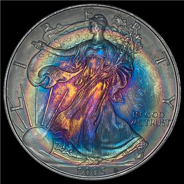 2005 Silver American Eagle $1 SUPERB GEM BU