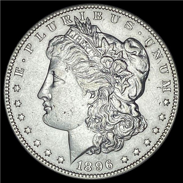 1896 Silver Morgan Dollar CLOSELY  UNCIRCULATED