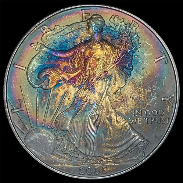 2005 Silver American Eagle $1 SUPERB GEM BU