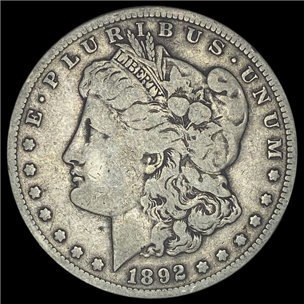 1892-S Silver Morgan Dollar NICELY CIRCULATED