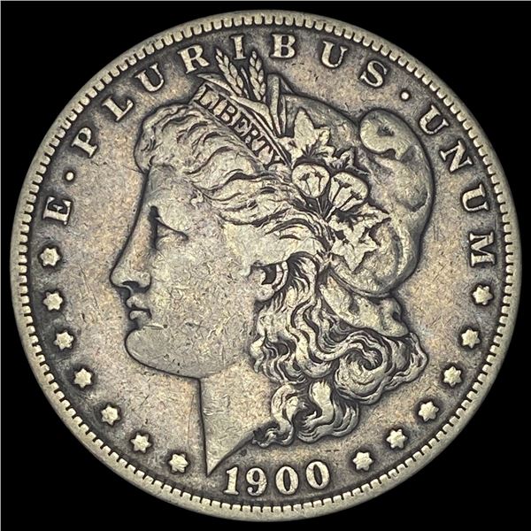 1900-S Silver Morgan Dollar ABOUT  UNCIRCULATED