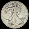 Image 1 : 1916-S Walking Liberty Half Dollar NICELY  CIRCULATED
