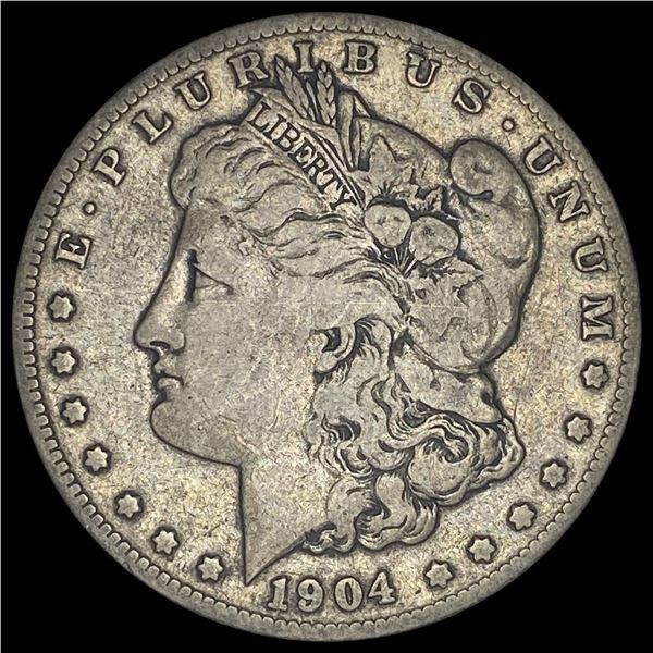 1904-S Silver Morgan Dollar NICELY CIRCULATED