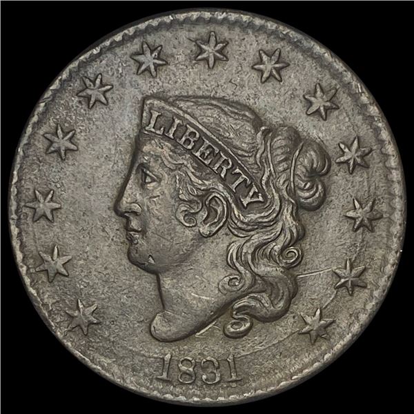 1831 Copper Large Cent CLOSELY UNCIRCULATED