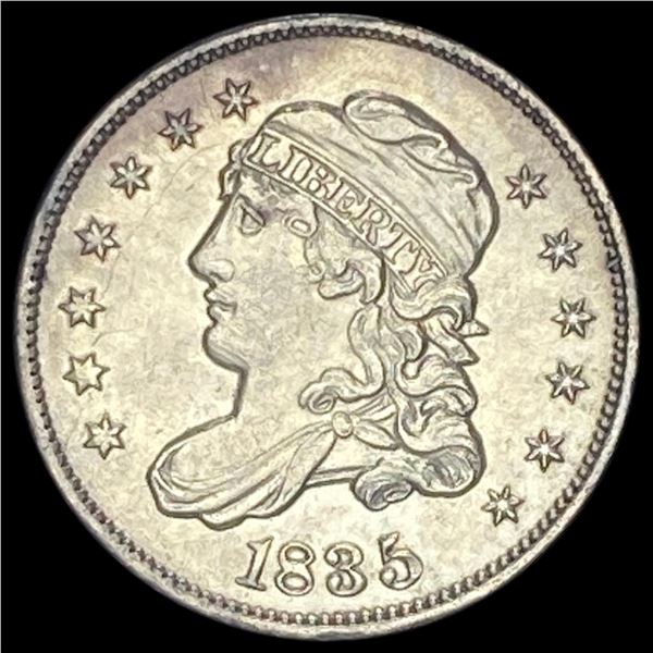 1835 Capped Bust Half Dime CLOSELY  UNCIRCULATED