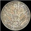 Image 2 : 1906 Silver Half Dollar Barber LIGHTLY  CIRCULATED