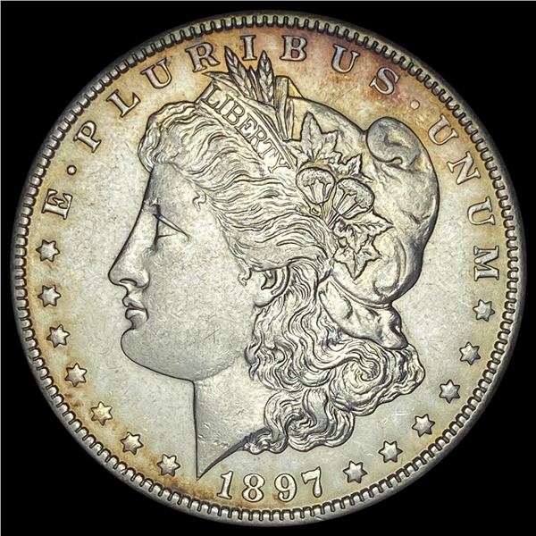 1897-O Morgan Silver Dollar CLOSE UNC
