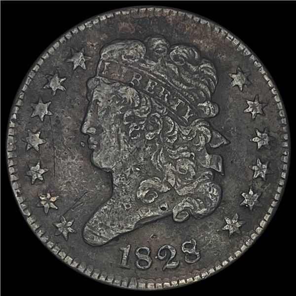 1828 Classic Head Half Cent LIGHTLY  CIRCULATED