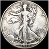 Image 1 : 1938-D Walking Liberty LIGHTLY CIRCULATED