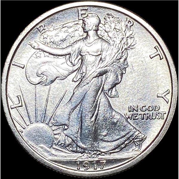 1917 Walking Liberty Half Dollar UNCIRCULATED