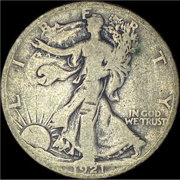 1921-S Walking Liberty Half Dollar NICELY  CIRCULATED
