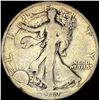 Image 1 : 1919-D Walking Liberty Half Dollar NICELY  CIRCULATED