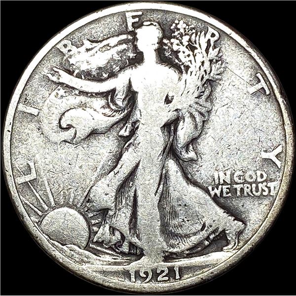 1921-D Walking Liberty Half Dollar NICELY  CIRCULATED