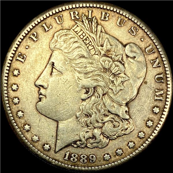 1889-S Silver Morgan Dollar NEARLY  UNCIRCULATED