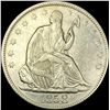 Image 1 : 1858 Seated Liberty Half Dollar CLOSELY  UNCIRCULATED