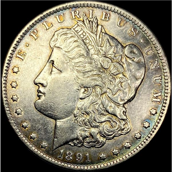 1891-CC Silver Morgan Dollar CLOSELY  UNCIRCULATED