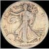 Image 1 : 1916-S Walking Liberty Half Dollar NICELY  CIRCULATED