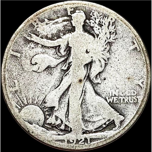 1921-S Walking Liberty Half Dollar NICELY  CIRCULATED