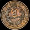 Image 2 : 1864 Bronze Two-Cent Piece NEARLY  UNCIRCULATED
