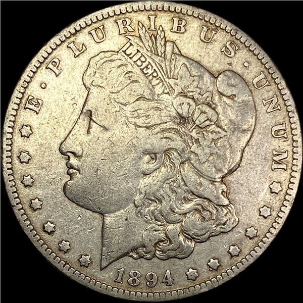 1894-O Silver Morgan Dollar LIGHTLY  CIRCULATED