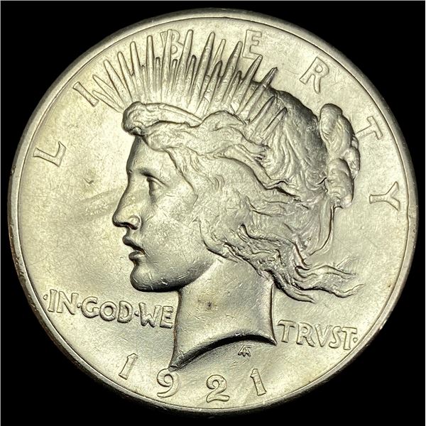 1921 Silver Peace Dollar CLOSELY UNCIRCULATED