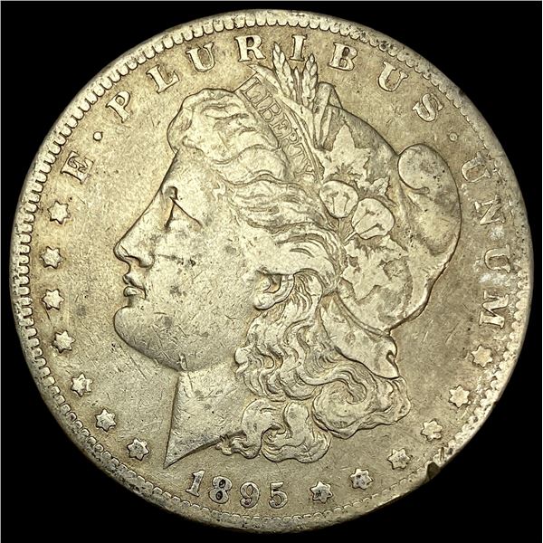1895-O Silver Morgan Dollar LIGHTLY  CIRCULATED