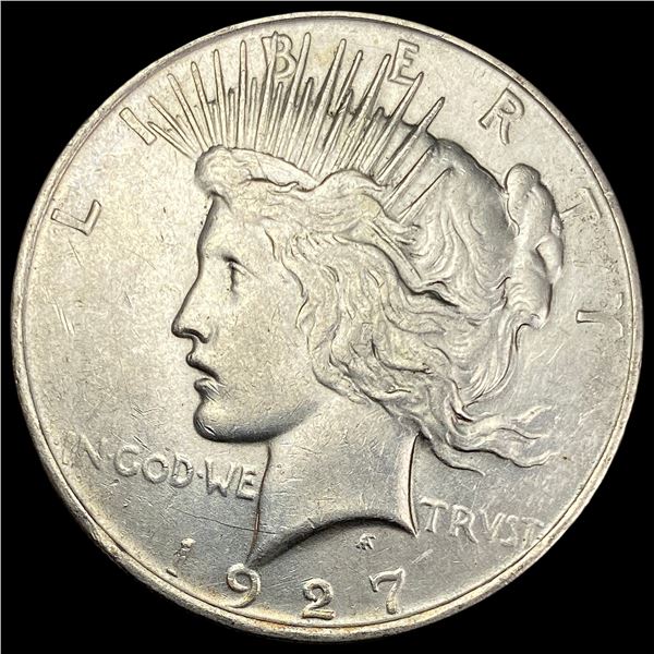 1927-D Silver Peace Dollar CLOSELY  UNCIRCULATED