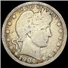 Image 1 : 1904-O Silver Barber Quarter NICELY  CIRCULATED