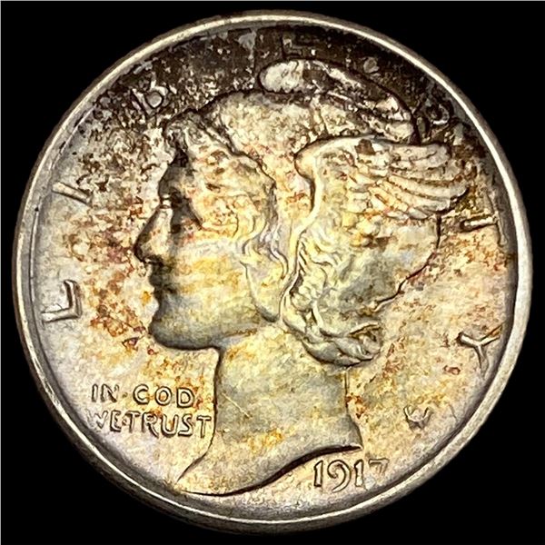 1917 Silver Mercury Dime UNCIRCULATED