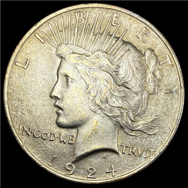 1924 Silver Peace Dollar UNCIRCULATED